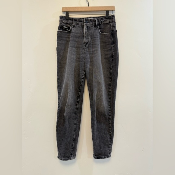 GOOD AMERICAN BLACK MOM JEANS SIZE
2/26" EUC - Picture 9 of 10
